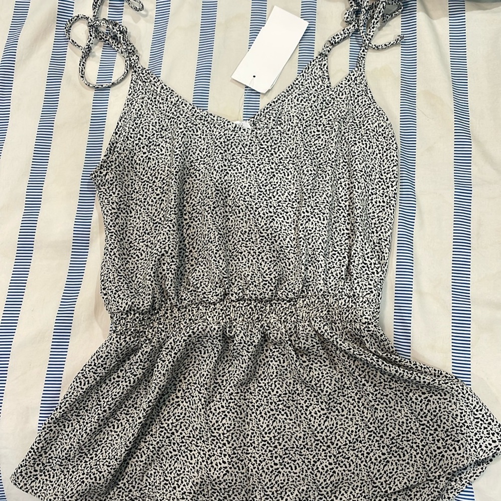 Sienna Sky sinched cheetah top